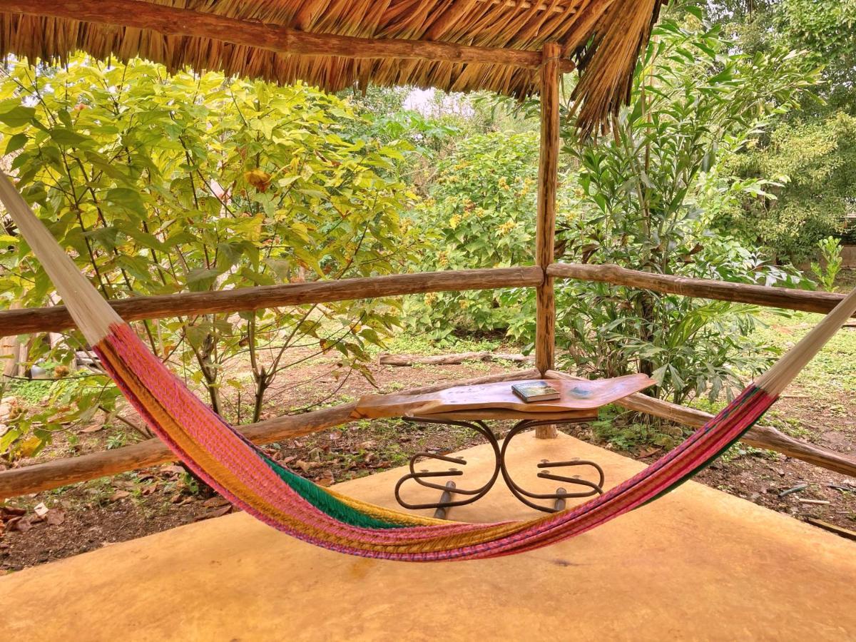 Encantadora Villa Maya Tradicional En Rancho Agroecologico Tzucacab Exterior photo