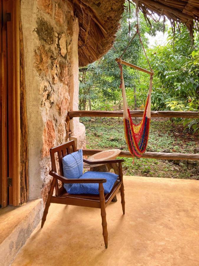 Encantadora Villa Maya Tradicional En Rancho Agroecologico Tzucacab Exterior photo