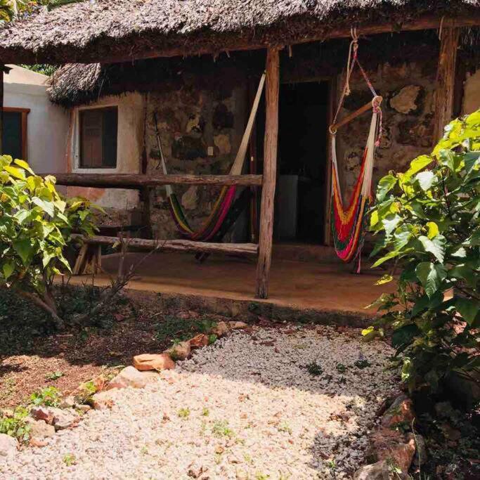 Encantadora Villa Maya Tradicional En Rancho Agroecologico Tzucacab Exterior photo