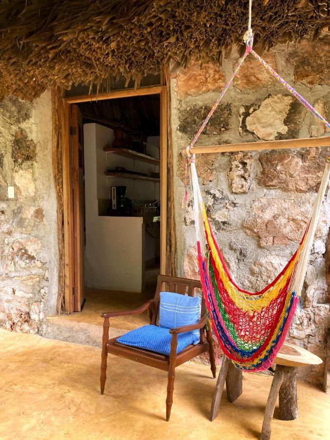 Encantadora Villa Maya Tradicional En Rancho Agroecologico Tzucacab Exterior photo