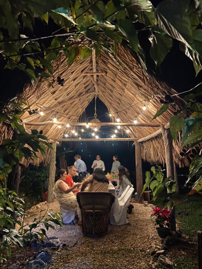 Encantadora Villa Maya Tradicional En Rancho Agroecologico Tzucacab Exterior photo